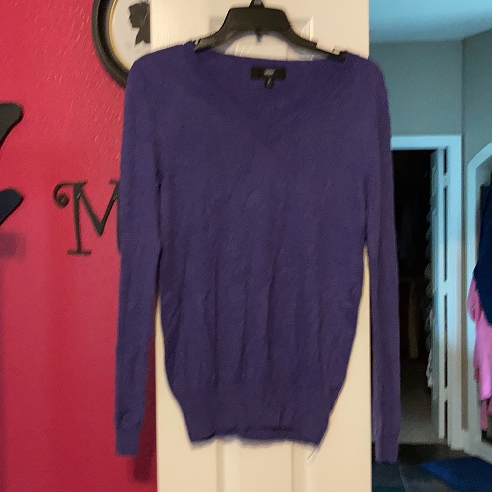 Purple sweater